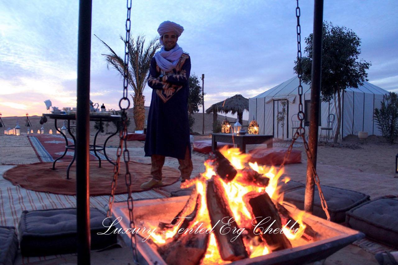 Luxury Tented Erg Chebbi Merzouga Buitenkant foto